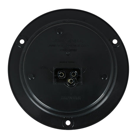 4" White 18 LED back up light with reflector ring, closer view