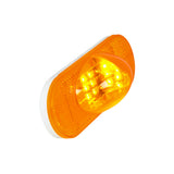 6" Amber 9 LED Oval Side Marker and Turn Light