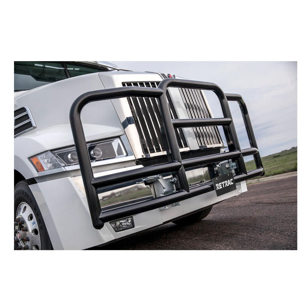 ProTec Black Powder Coated Steel Grill Guard – Iowa 80