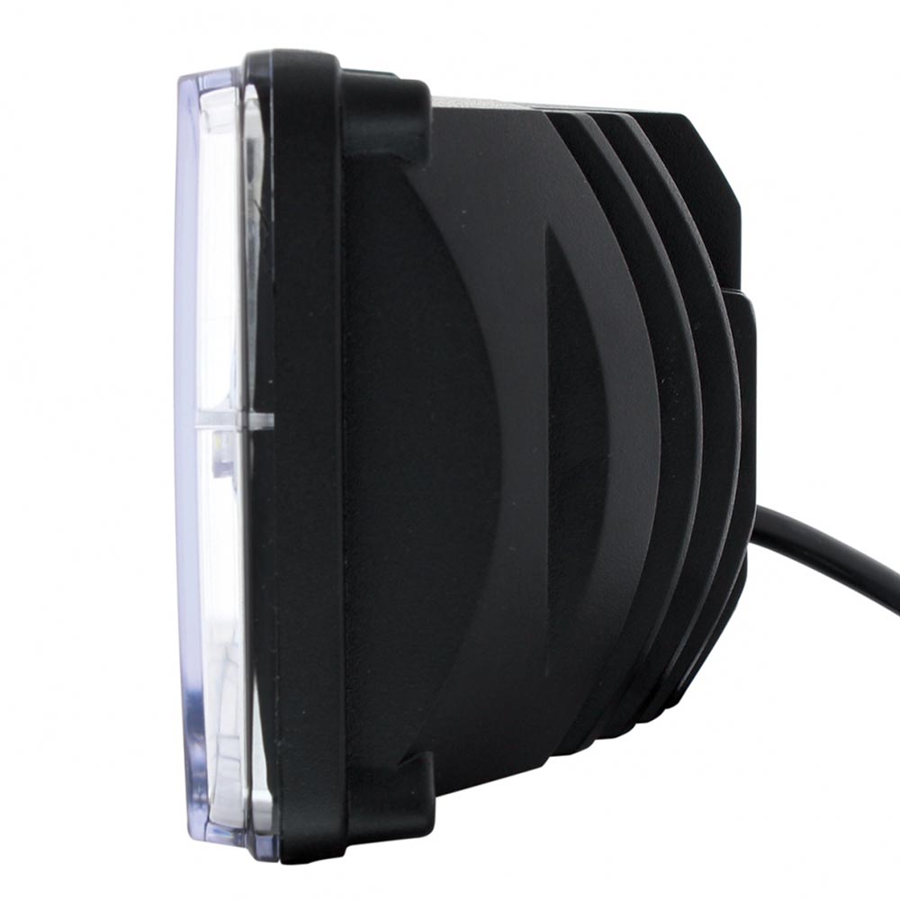 6" x 4" Low Beam LED Headlight with Amber Auxiliary