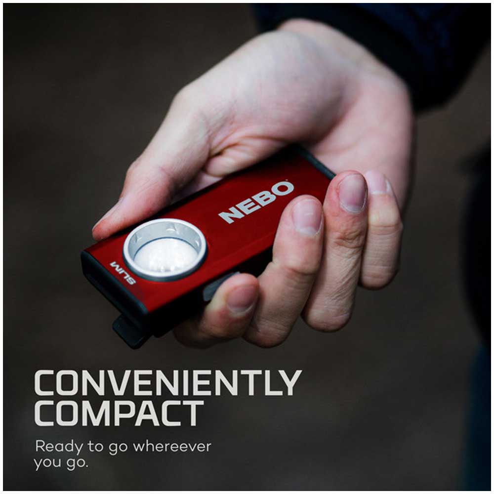 Nebo Slim 500 Lumens USB Rechargeable Pocket Flashlight