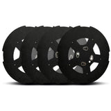 Twist & Lock Stealth Aero Wheel Covers 3/4 Studs