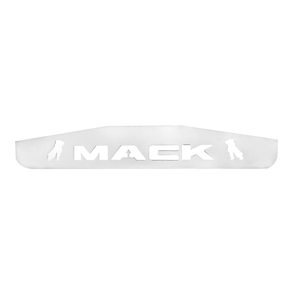 Chrome Mack Mud Flap Weight 3" x 18" (EA)