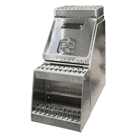 12" Wide mouth step box with smooth door