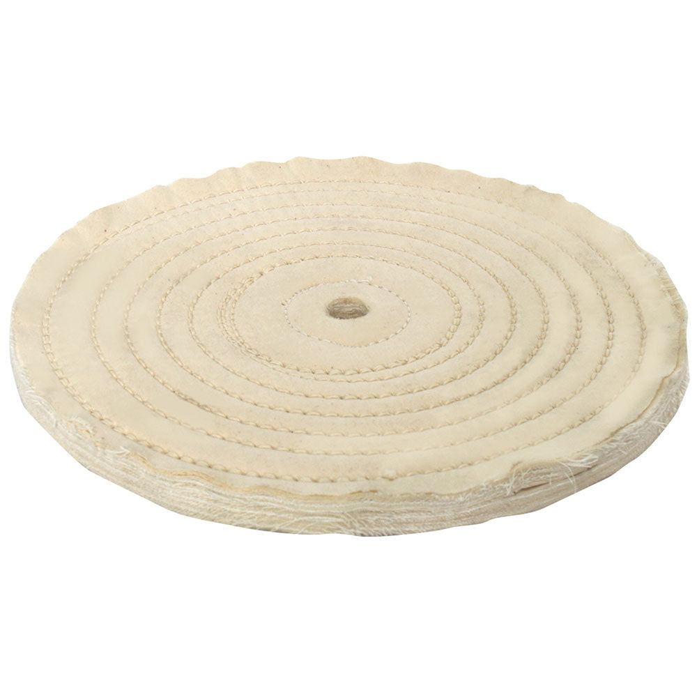 Buffing Wheel 6"x1/2" 1/4" Sewn Rows