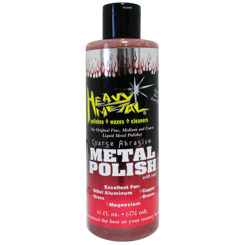 Heavy Metal Polish Red Formula 16 oz.