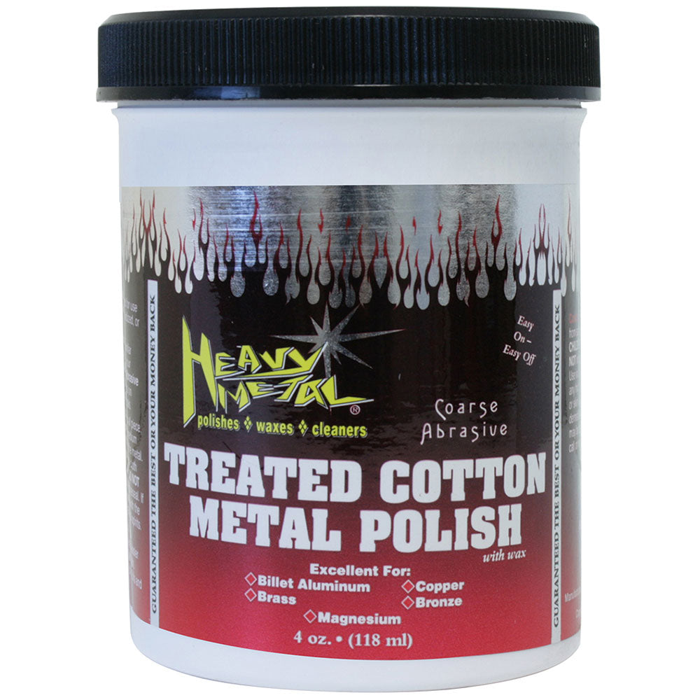 Heavy Metal Polish Red Formula 4 oz.