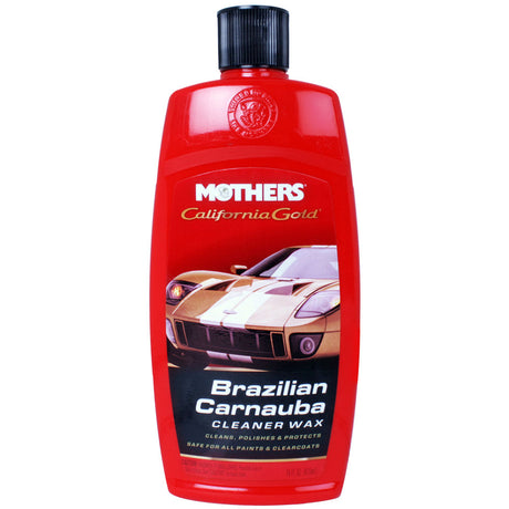 Mothers california gold brazilian carnauba wax, close-up