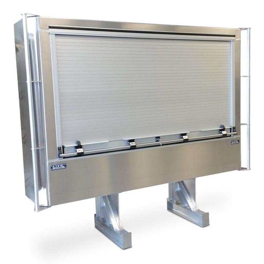 Cab Rack with Roll-Up Door 78" X 68" X 20"