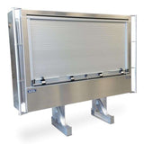 Cab Rack with Roll-Up Door 78" X 68" X 20"