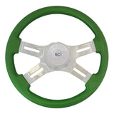 16" Classic Painted Wood Steering Wheel