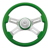 16" Classic Painted Wood Steering Wheel