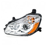 Kenworth T680 Chrome Headlight with LED Position Light (2013-2021)