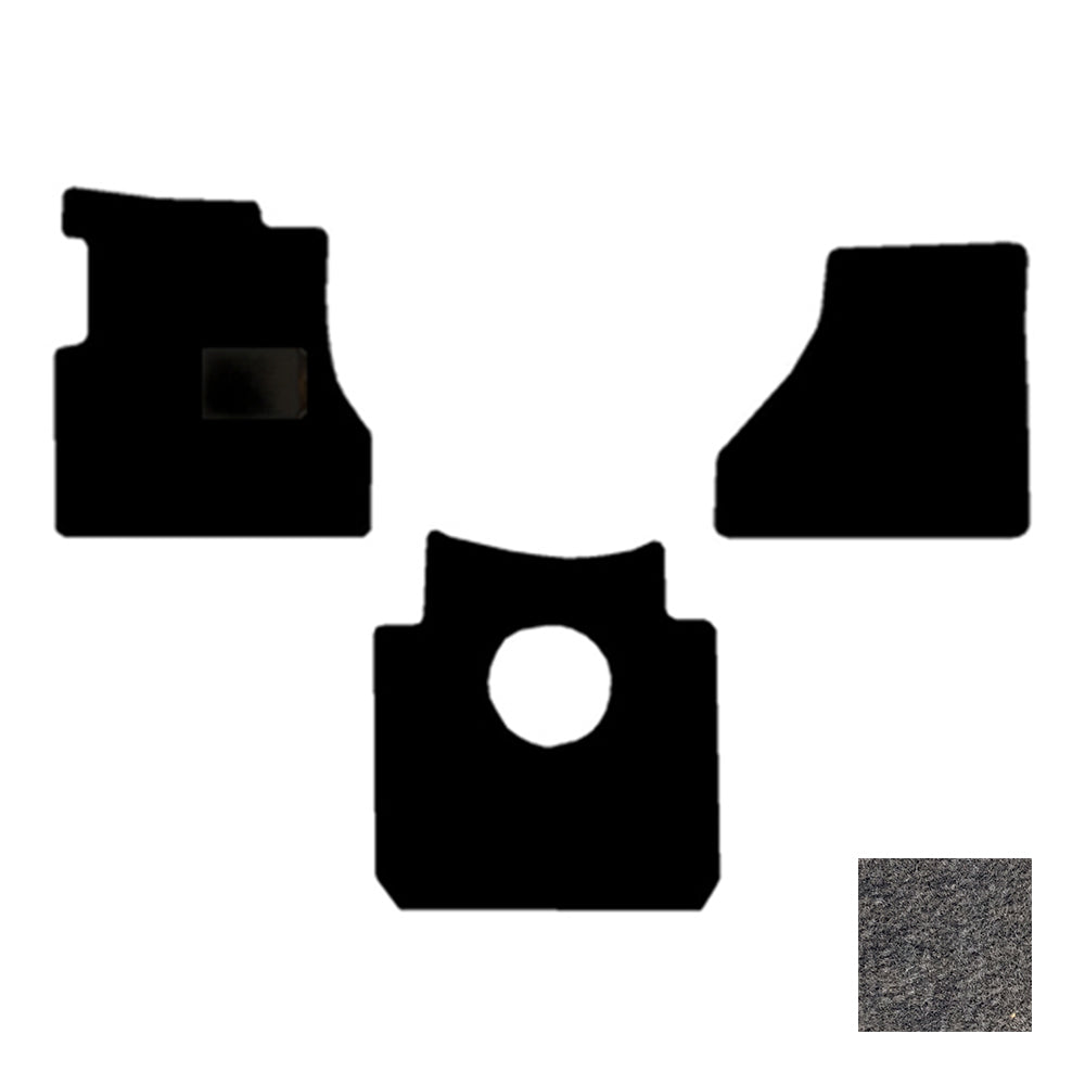 3-Piece Premium Floor Mat Set for International