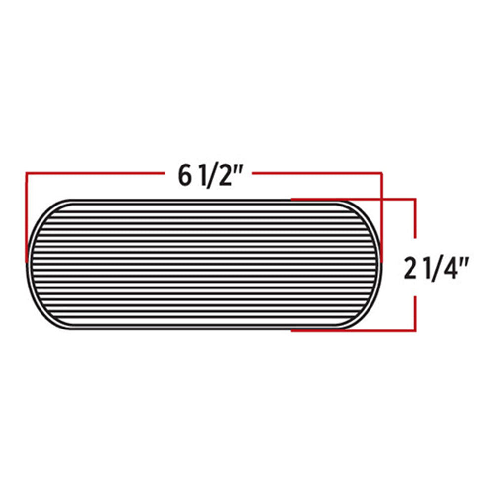 6" 12 LED Oval Light
