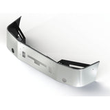 16" Freightliner Colombia, Century Setback Axle Chrome Bumper with Fog, Vent, Tow and Step Holes