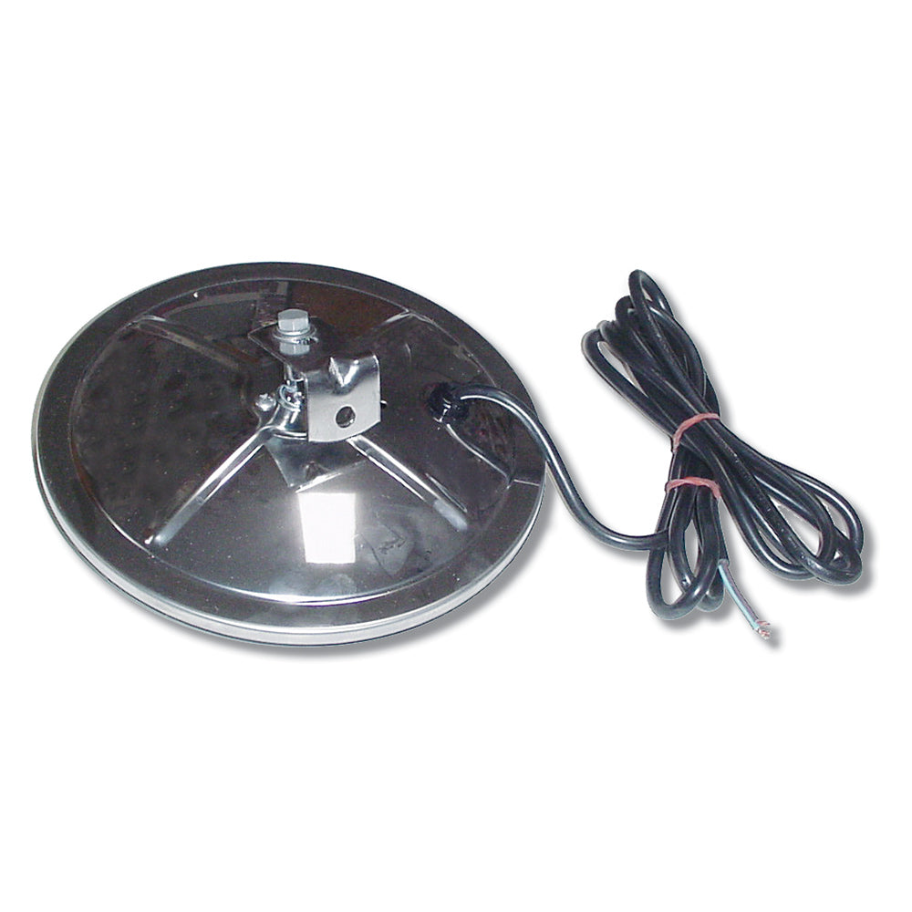 8" Stainless Steel Convex Heated Mirror