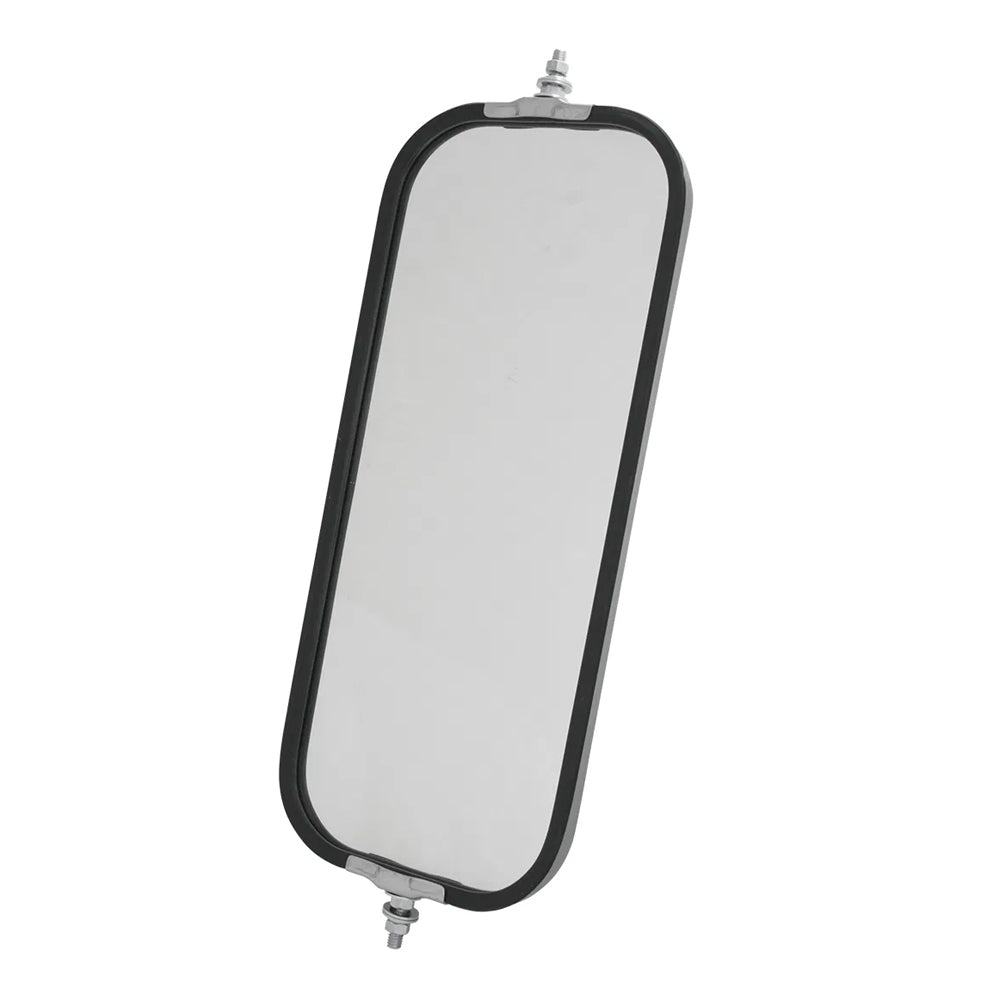 7" x 16" SS West Coast Pyramid Back Mirror