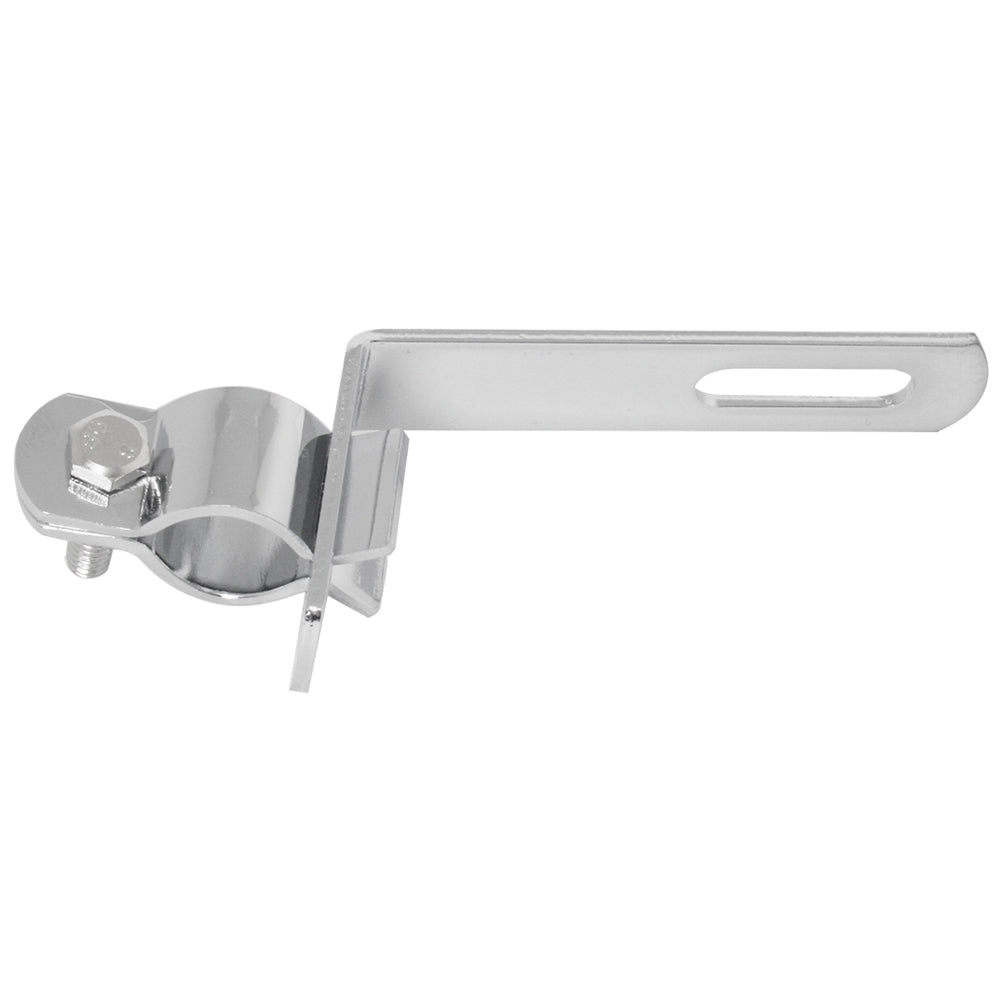 Chrome Side Mount Clamp & 3/4" O.D. Tubing