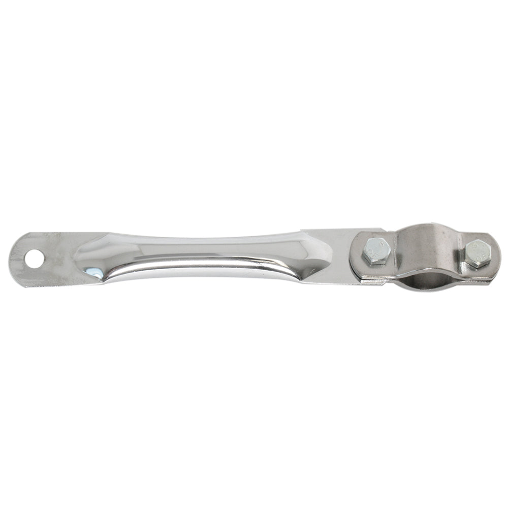 4-3/4" Chrome Mirror Mounting Bracket with Clamp for 5/8"OD Tube