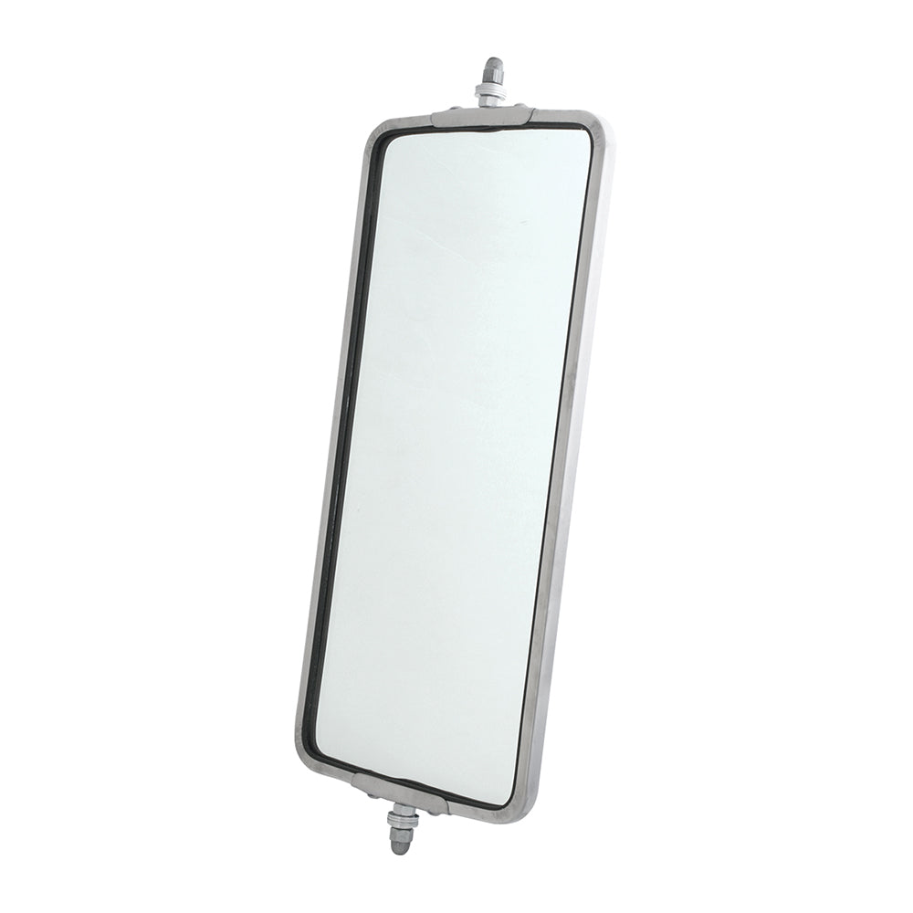 7" x 16" SS West Coast Heated Mirror with Light