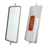 7" x 16" SS West Coast Mirror with Light