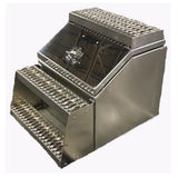 24" Wide Mouth Step Box with Smooth Door