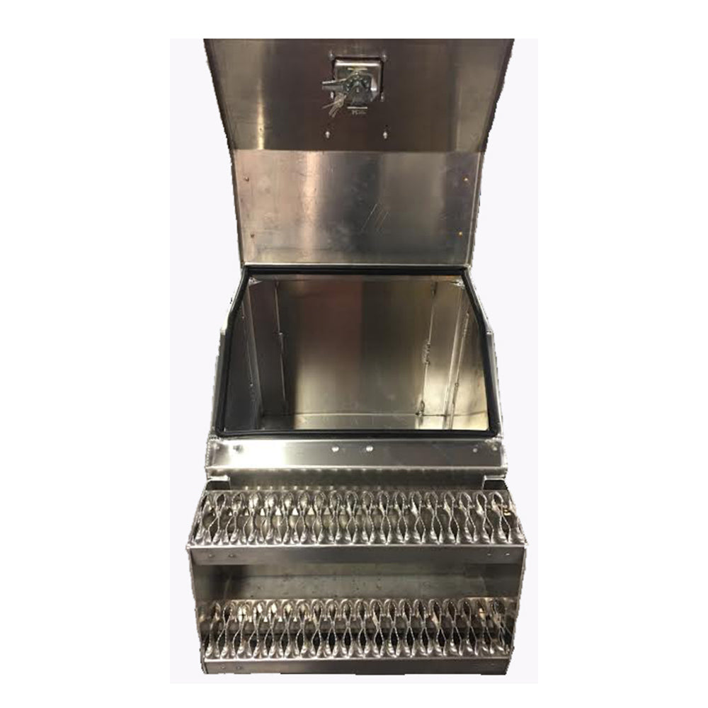 24" Wide Mouth Step Box with Smooth Door