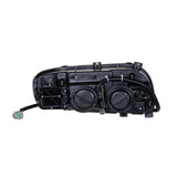 Peterbilt 388, 389 Chrome Headlight with LED Position Light and Turn Signal