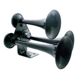Black Train Horn and Compressor Kit