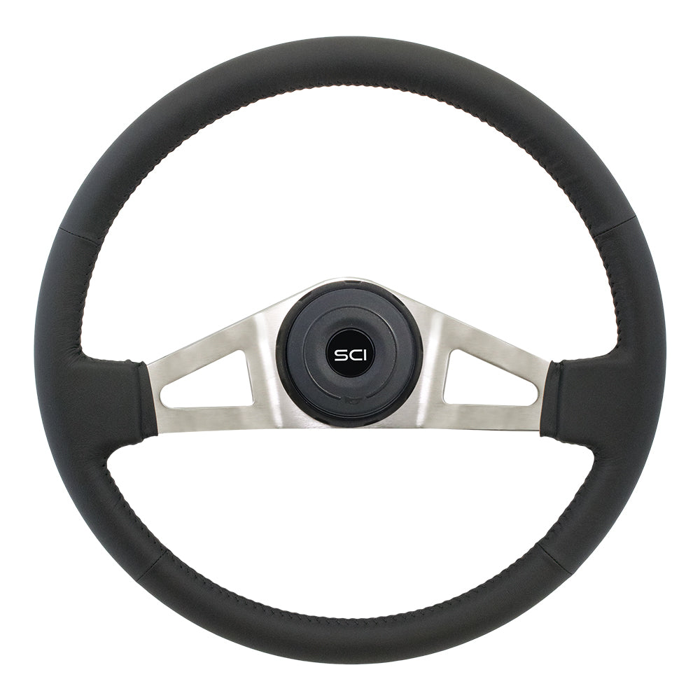 18" Marion Leather Steering Wheel