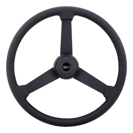 20" Hoss leather steering wheel