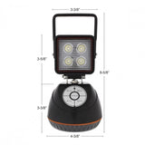 3-1/2" Square Rechargeable LED Work Light