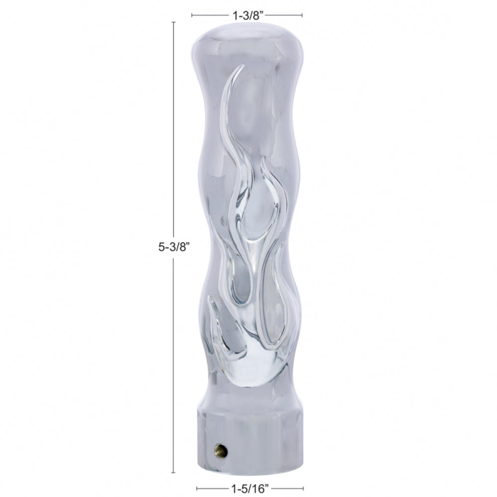 Chrome Flame Shifter Knob