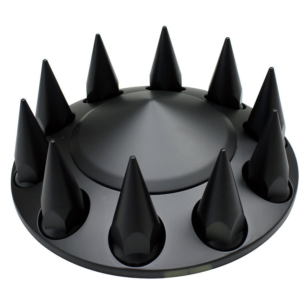 Black ABS Front Axle Cover with Cone Hubcap