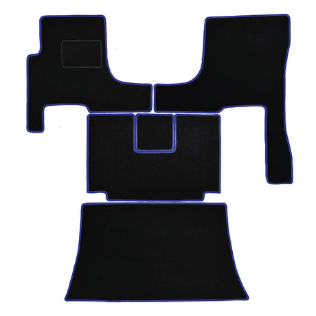 Volvo VNL 730 and 780 carpeted floor mat sets for semi trucks (variant 3)