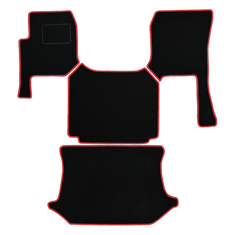 Volvo VNL 740 and 760 carpeted floor mat sets for semi trucks (variant 2)