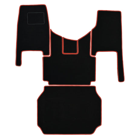 Freightliner casc 08-17 carpeted floor mat sets for semi trucks (variant 2)