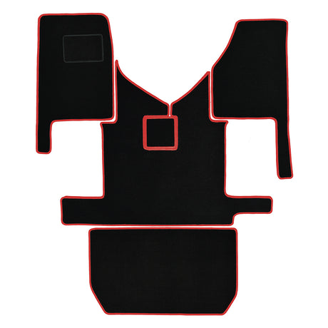 Freightliner casc 2018+ carpeted floor mat sets for semi trucks (variant 2)