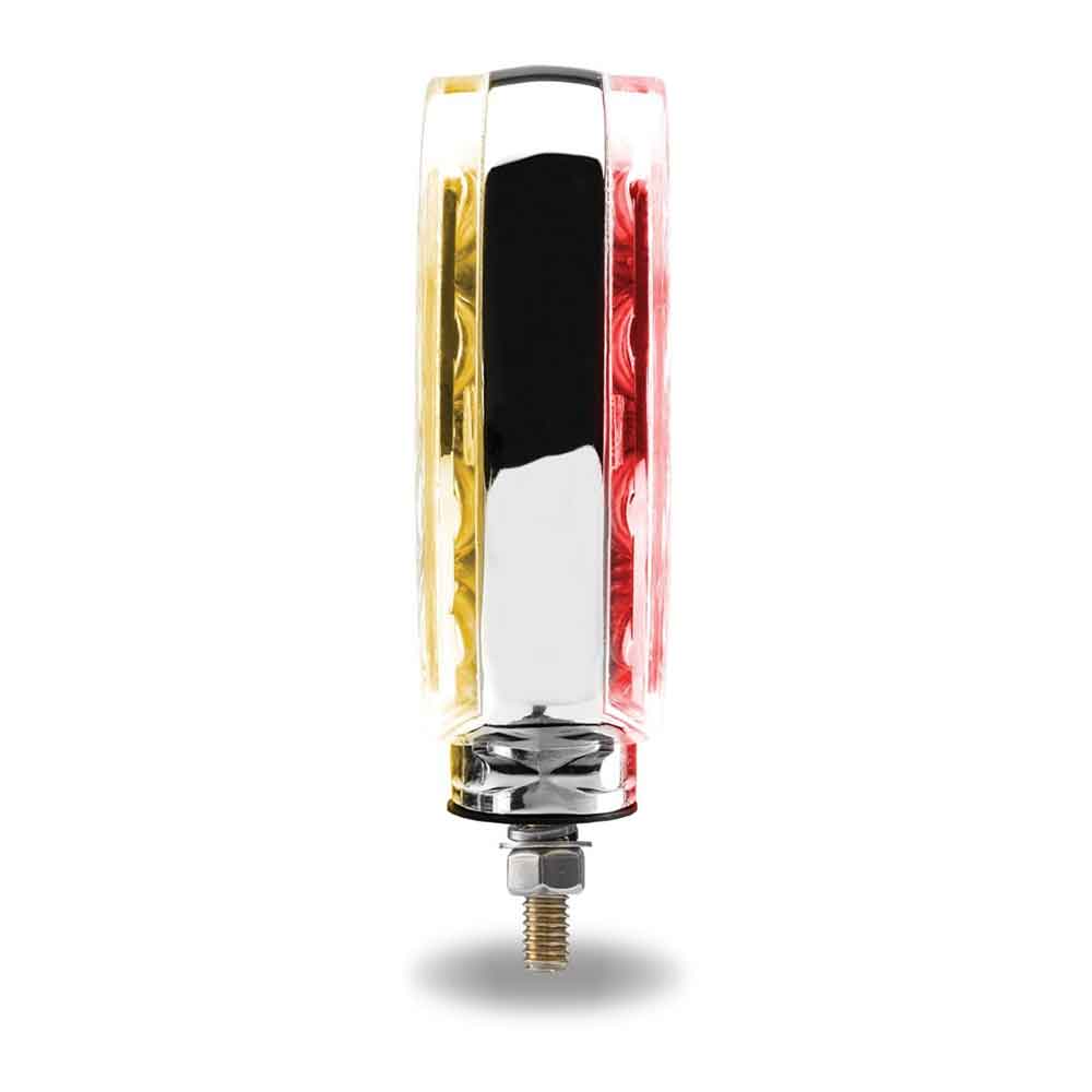 4" Round Amber/Red LED Double Face Light