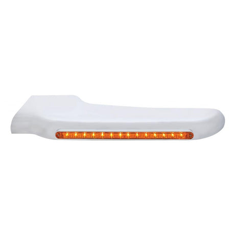 Sequential 14 amber LED Peterbilt 388, 389 front fender cover for semi trucks