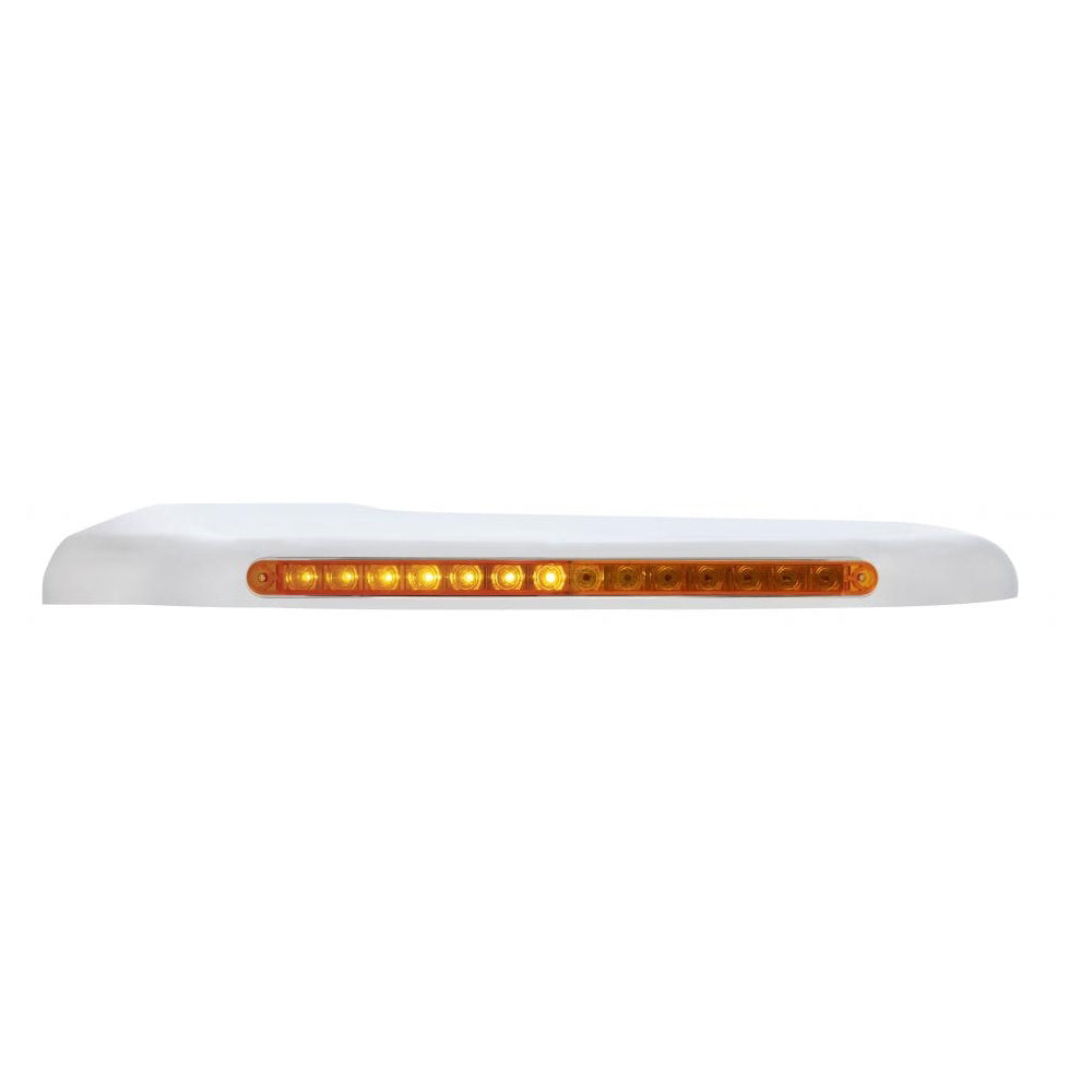 Sequential 14 Amber LED Peterbilt 388, 389 Front Fender Cover