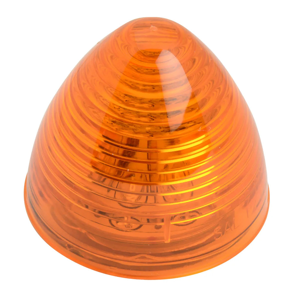 Amber 2" Beehive LED Light With Grommet
