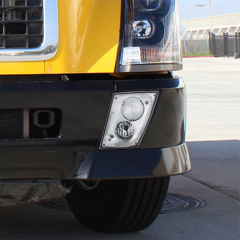 Volvo VN, VNL 2003-2017 Chrome Fog Light Assembly