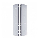 Peterbilt Stainless Front AC Bracket with Eight Watermelon Light Cutouts