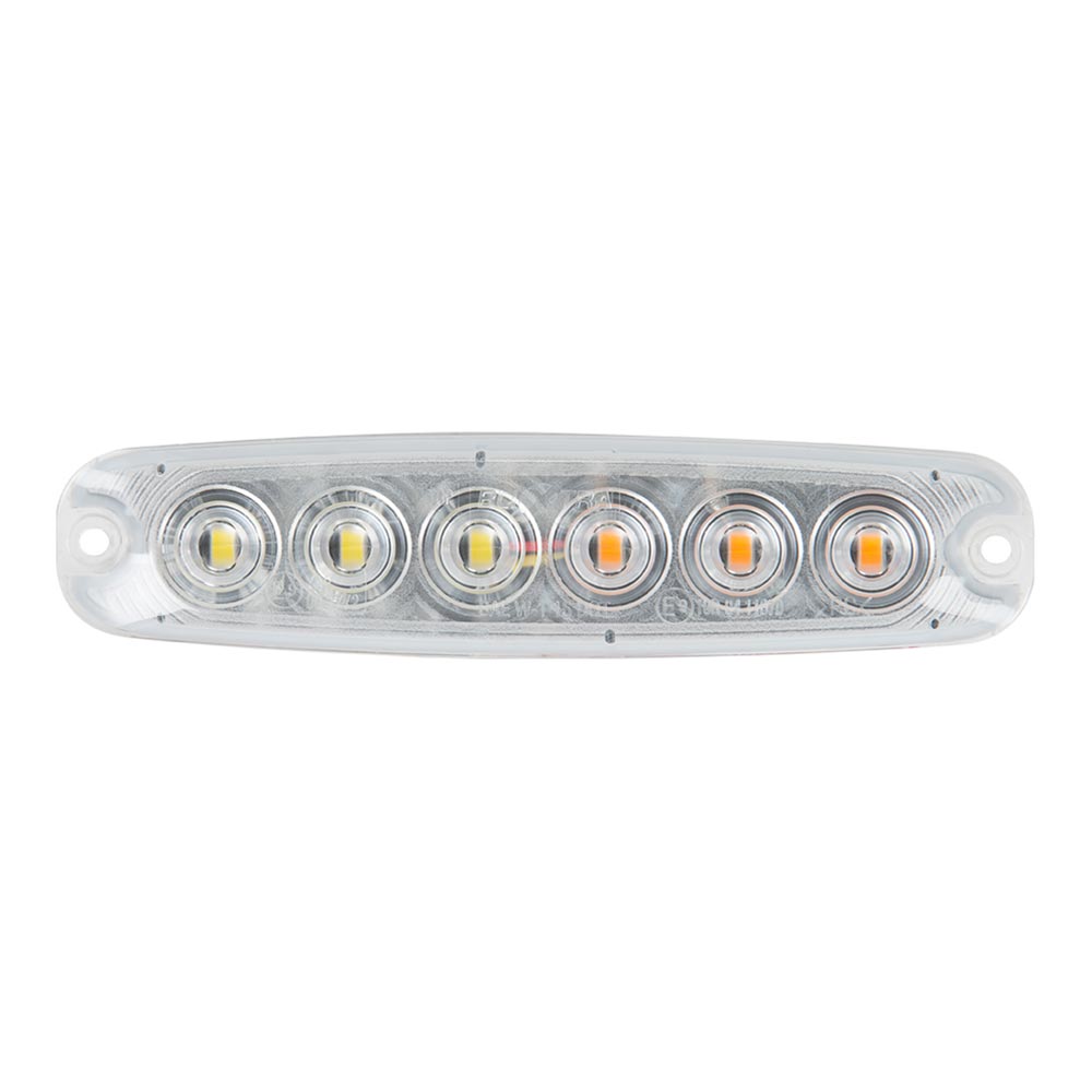 5" Ultra Thin 6 LED Strobe Light
