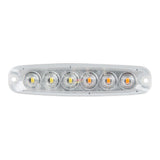 5" Ultra Thin 6 LED Strobe Light