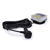 12-Volt Amber Ultra Mini Light Bar Magnet Mounted