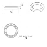 Peterbilt 2006+ Small Gauge Bezel without Visor