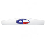 Chrome Bottom Weight with Oval Texas Flag Emblem